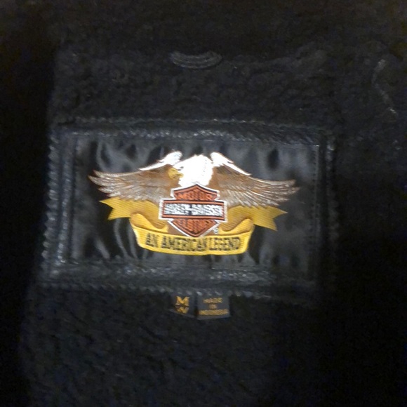 Leather Harley Davidson woman size Medium!!!! - Picture 5 of 6